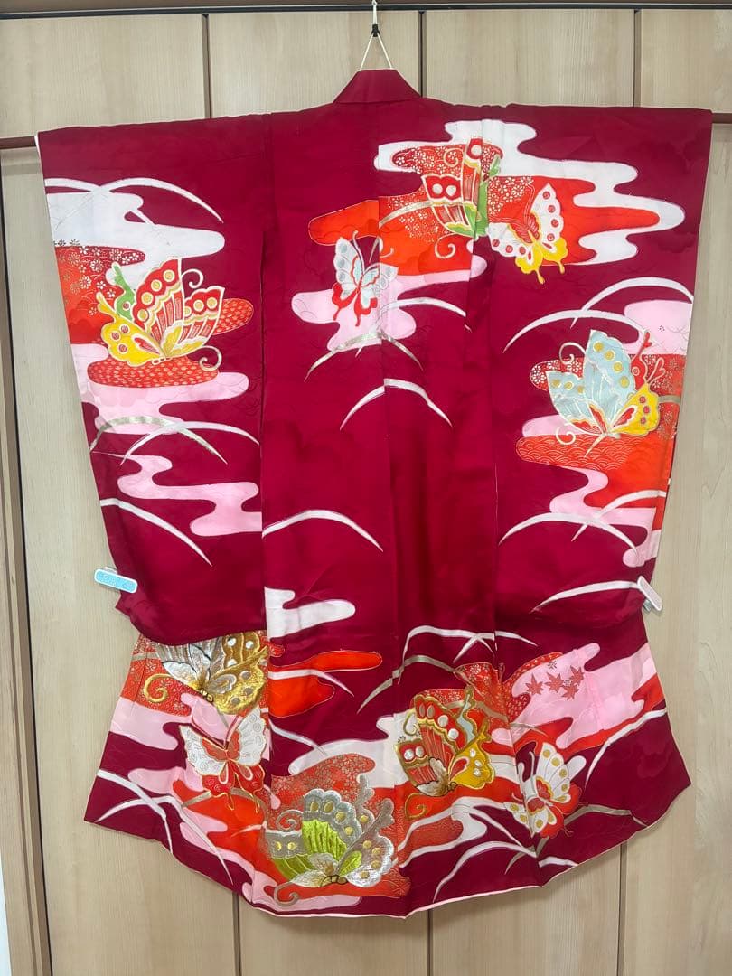 【七五三 7歳】深紅×金の豪華絢爛♡古典柄フルセット＊圧倒的存在感