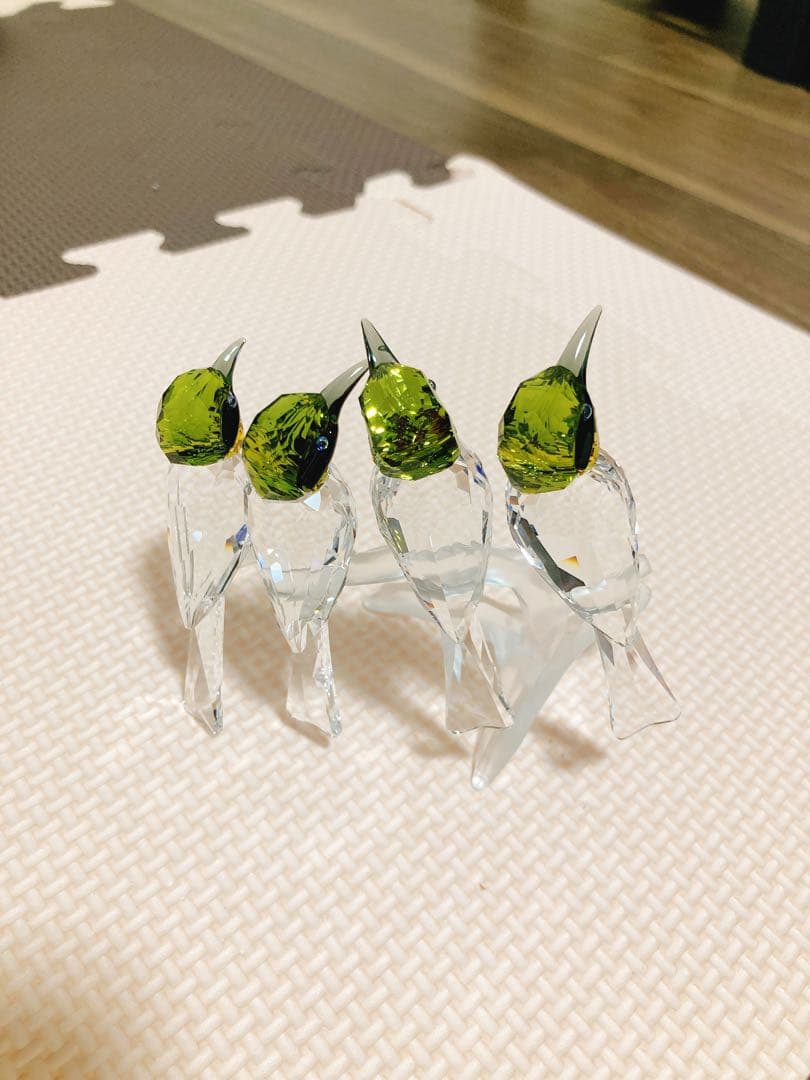 【レア商品】スワロフスキークリスタル ハチクイ【SWAROVSKI】