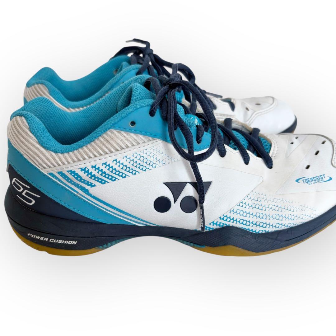 YONEX ヨネックス バドミントン 65z パワークッションホワイト 25.5