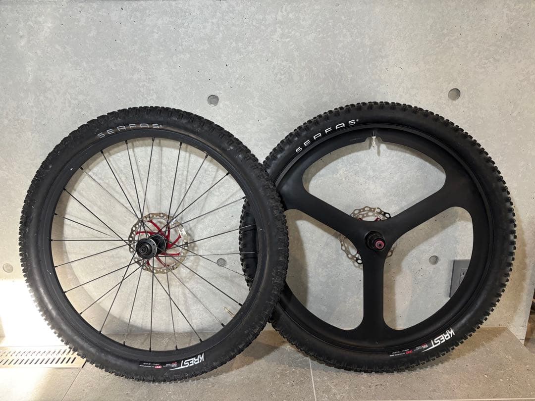 MTB 26inch ホイール 前後セット