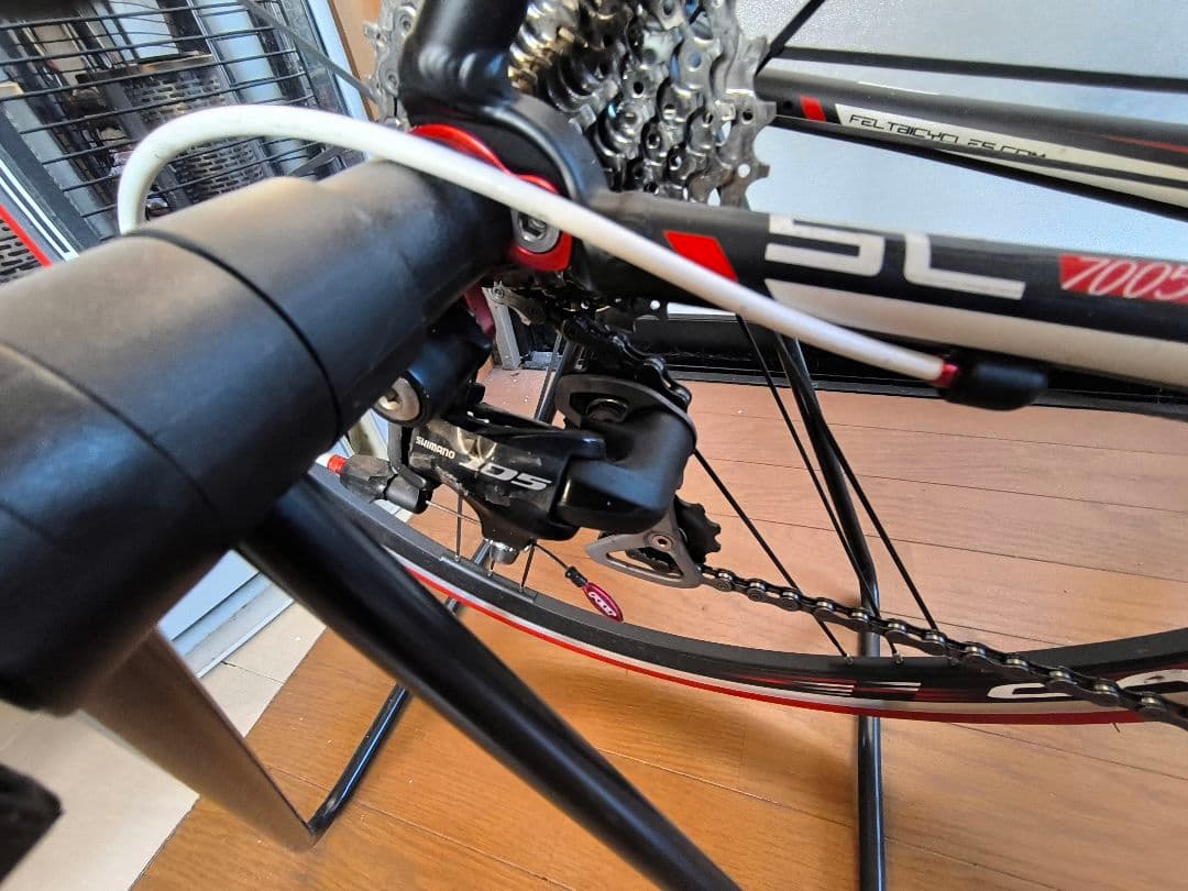 【超美品】FELT Z85 コンポALL105 ホイール ZONDA　引取限定