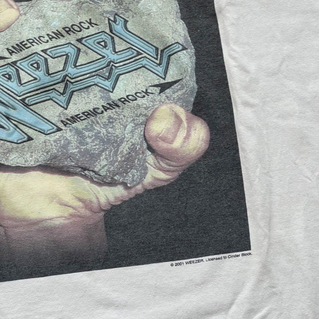 WEEZER 2001 ラグラン Tシャツ L