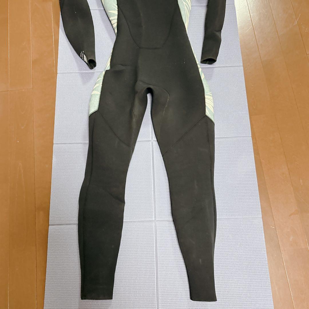 日本製 ビラボン SURF CAPSULE 3mm フルスーツ ボタニカル柄 M