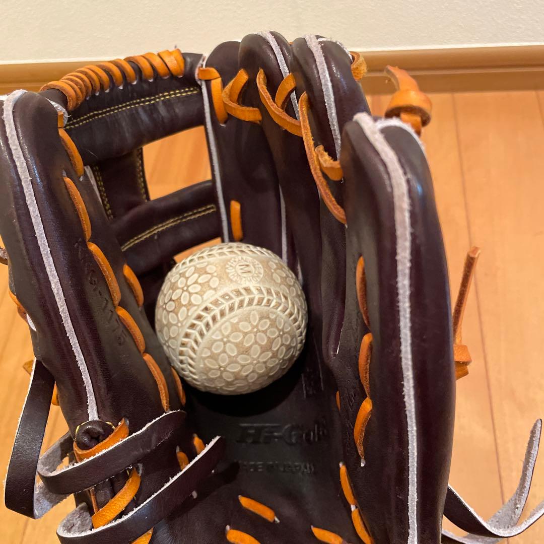 セバスチアーノさん専用　ハイゴールド　野球グローブ 硬式　内野