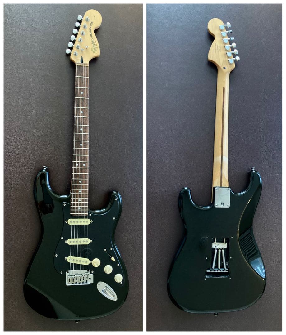 【ローズ指板／アルニコ5】Squier Standard ギルモア風カスタム
