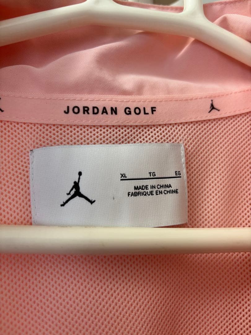 Jordan Golf ピンク ハーフジップジャケット XL
