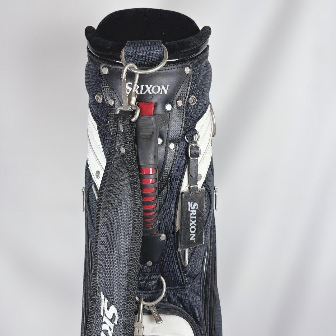スリクソン SRIXON キャディバッグ ゴルフバッグ 5分割 ブラック