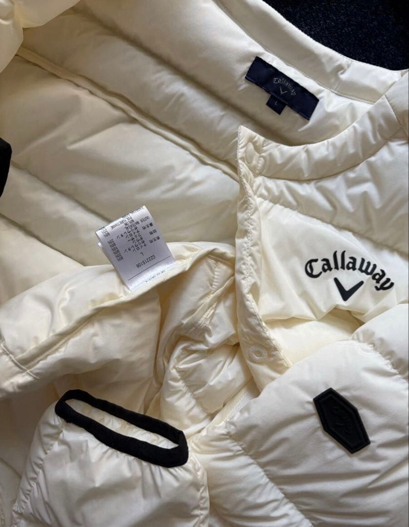 【新春SALE】Callaway ホワイト ダウンジャケット