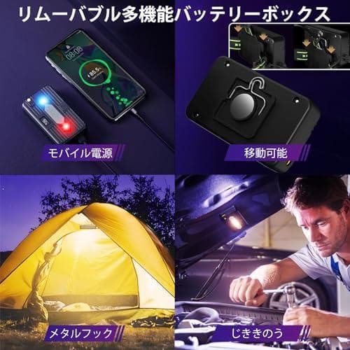 ヘッドライト【2025新規 取り外し可能な機能】強力 3000000ルーメン A