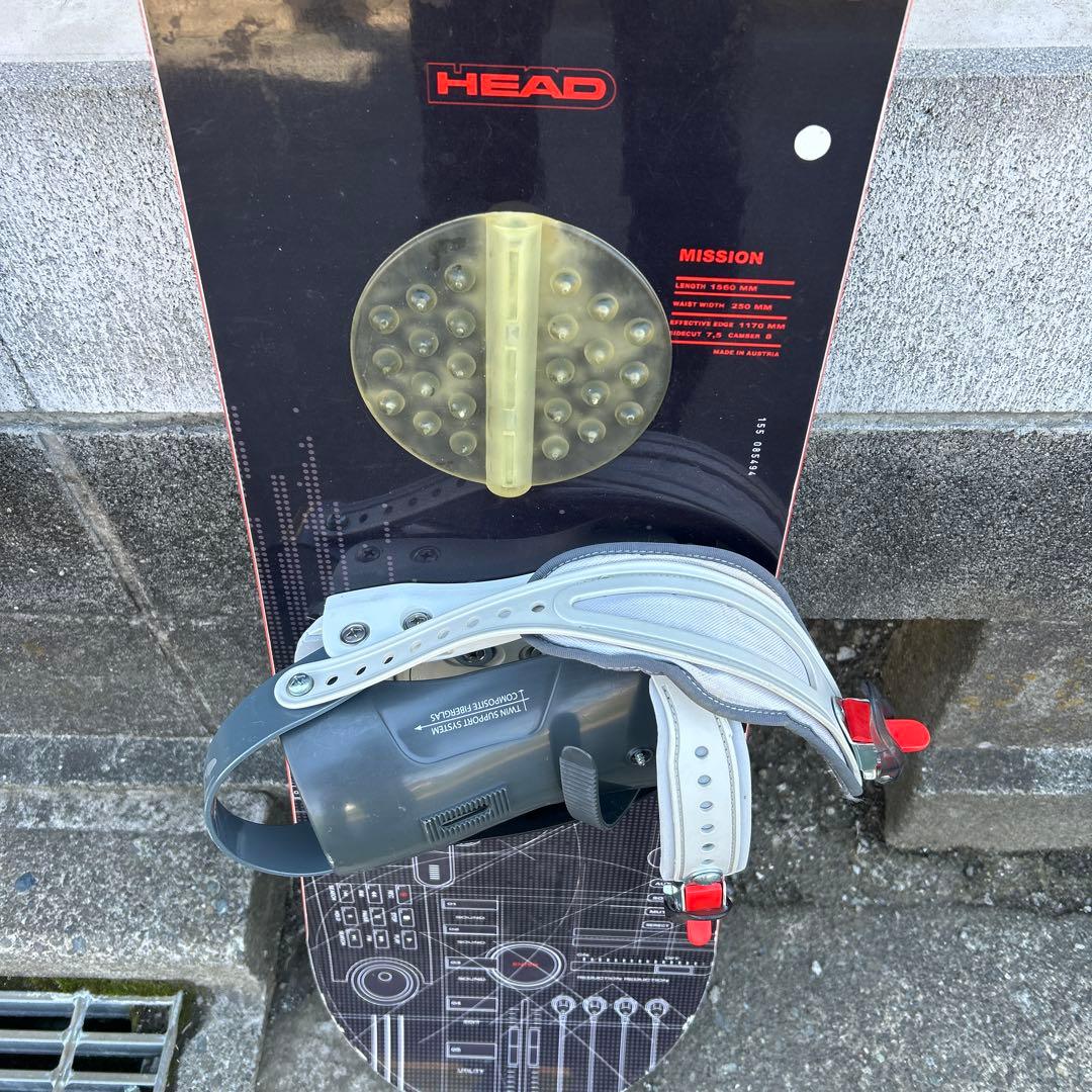 HEAD スノーボード板（MISSIONモデル）ケース付き