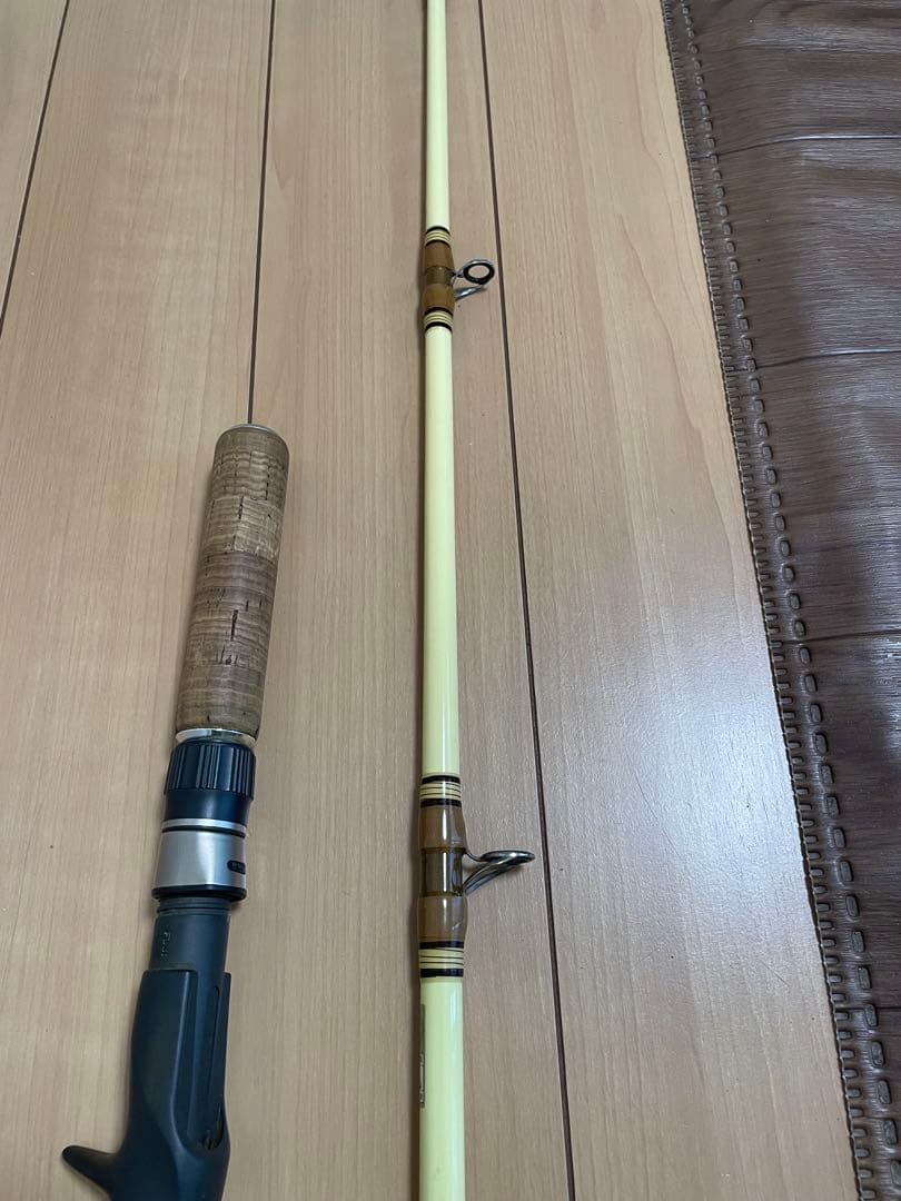 ジャンク　アブガルシア　スロータイムズSTC77LC 雷魚ロッド　ナマズロッド