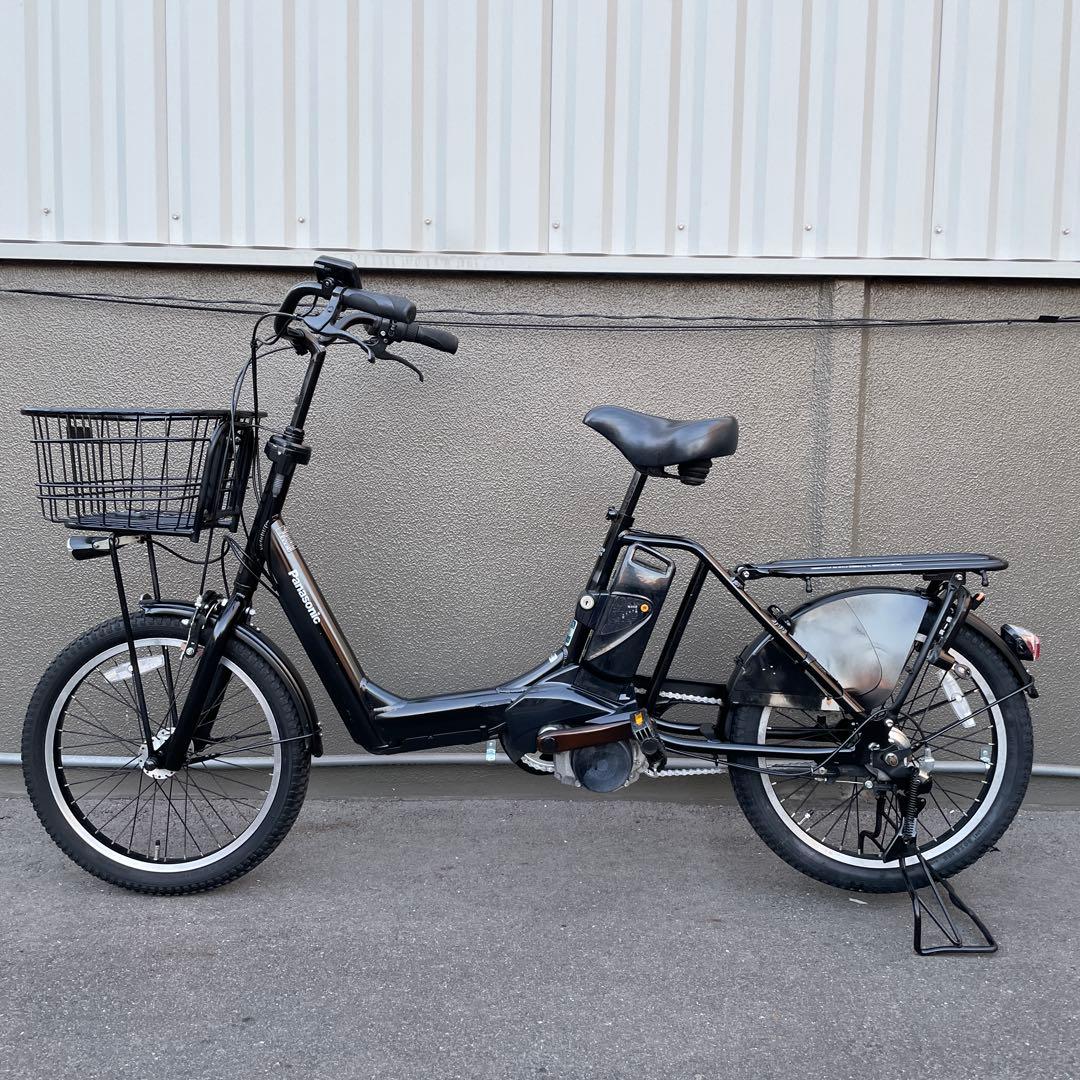 【引き取り限定】 Panasonic電動アシスト自転車20インチ ブラック