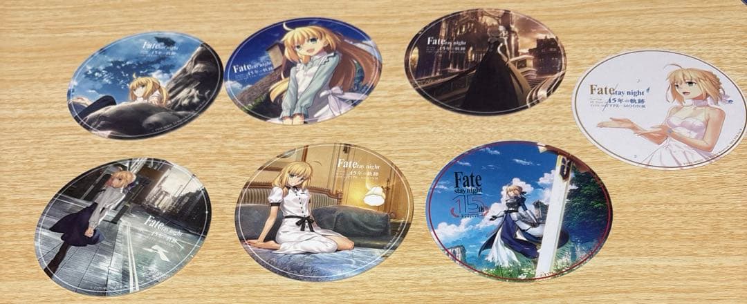 TYPE-MOON展 Fate/stay night 15年の軌跡 コースター