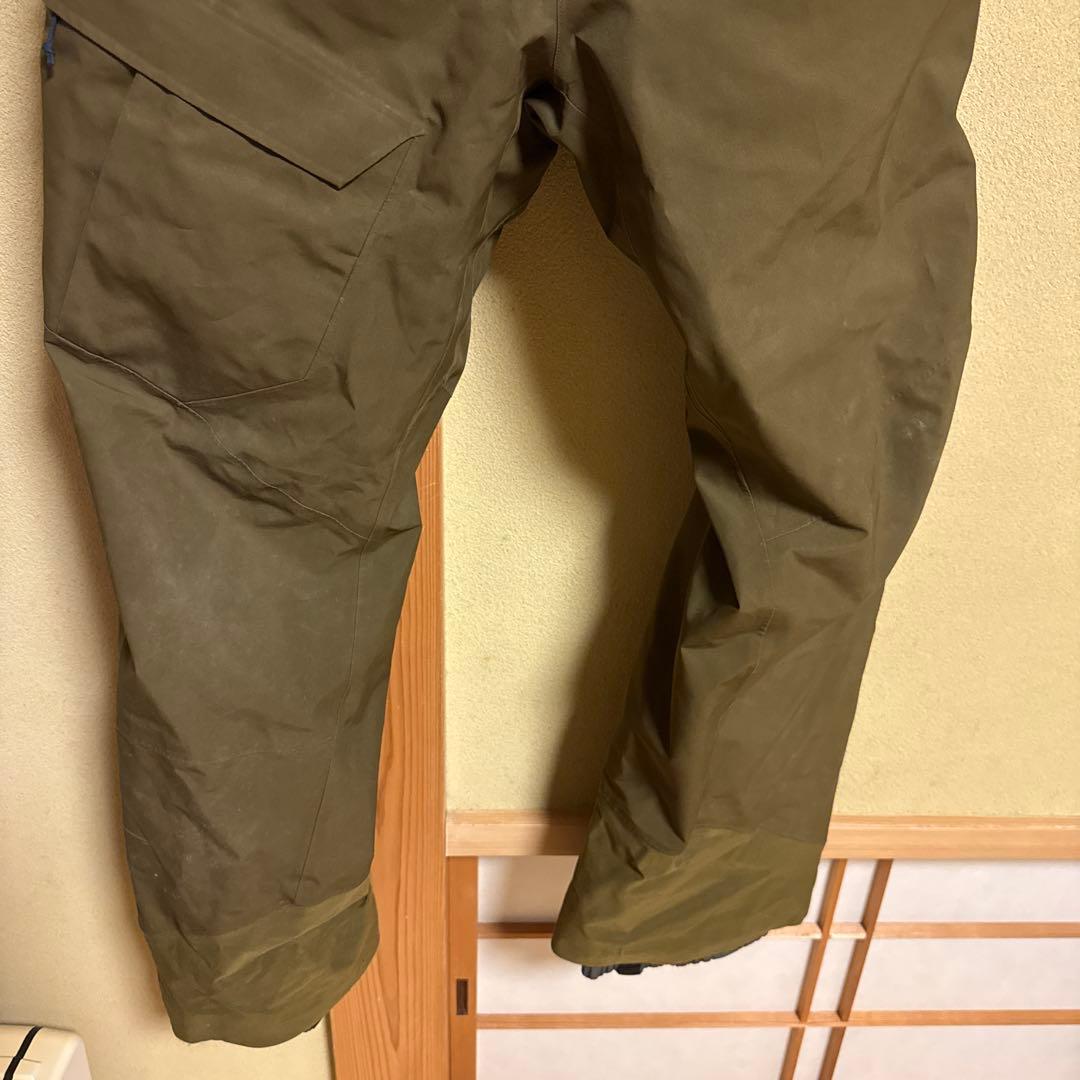 patagonia スノーボードパンツ Mサイズ オリーブグリーン