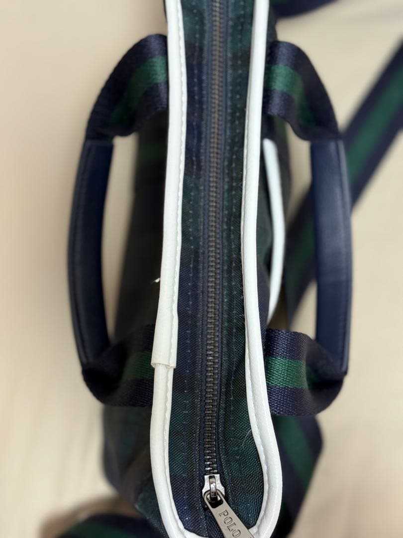 Ralph Lauren POLO GOLF カートバッグ　チェック　2WAY