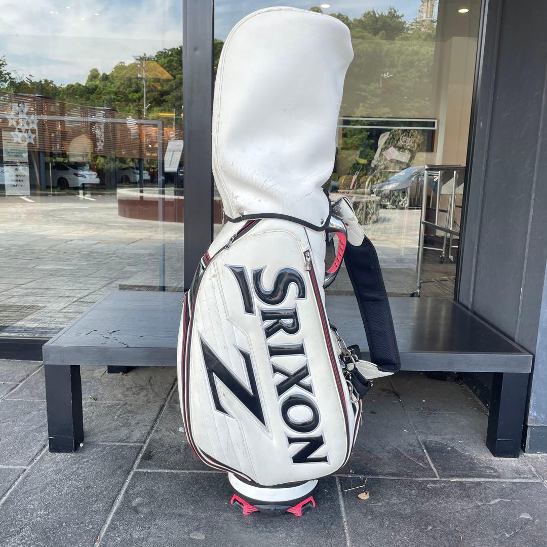 【中古】SRIXONスリクソンキャディバッグ フード付