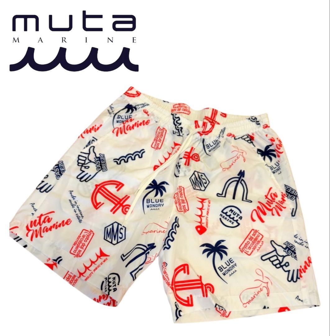 【新作】muta MARINE ムータマリン 総柄 ショートパンツ