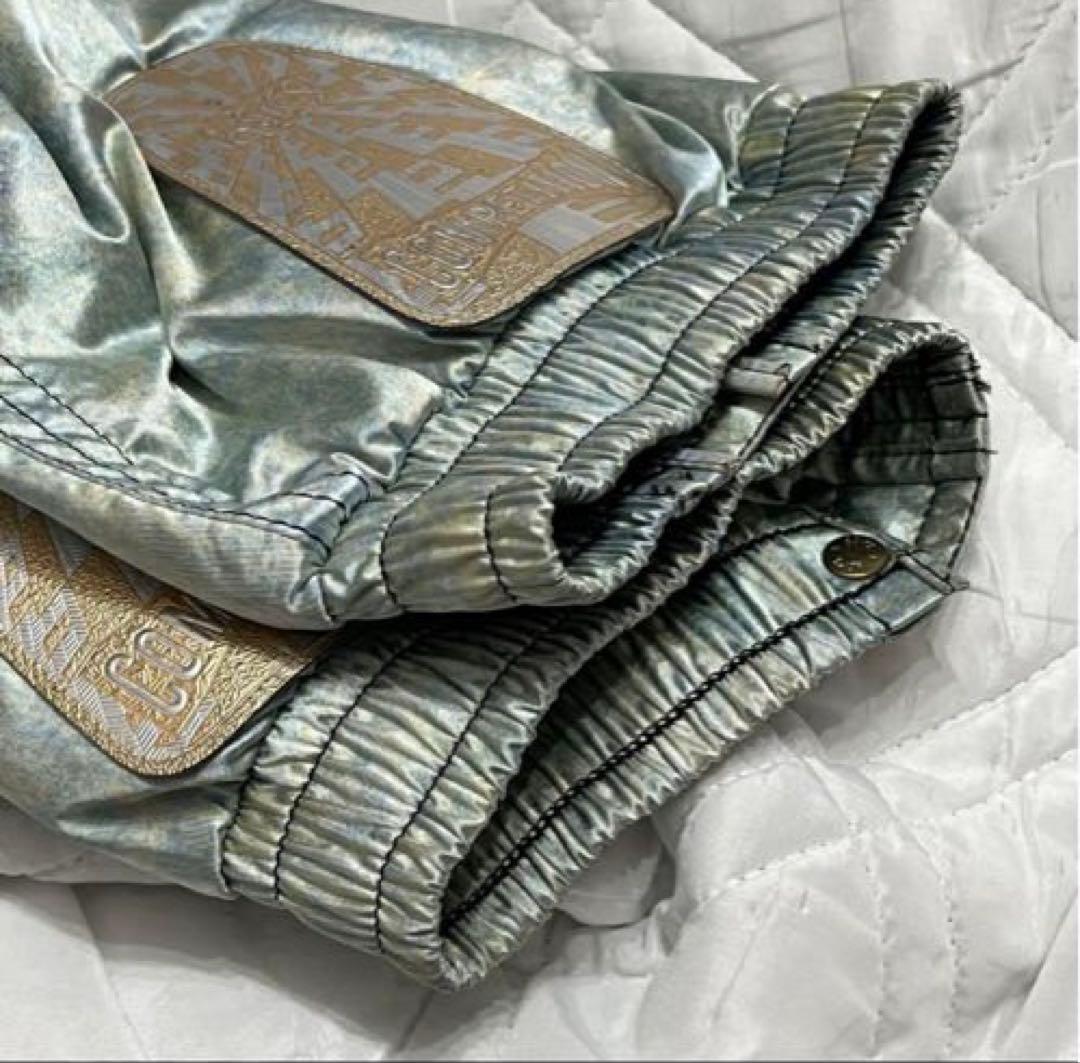 超希少 TEAM ASICS スキー スノーボードウェア 上下セット 中綿