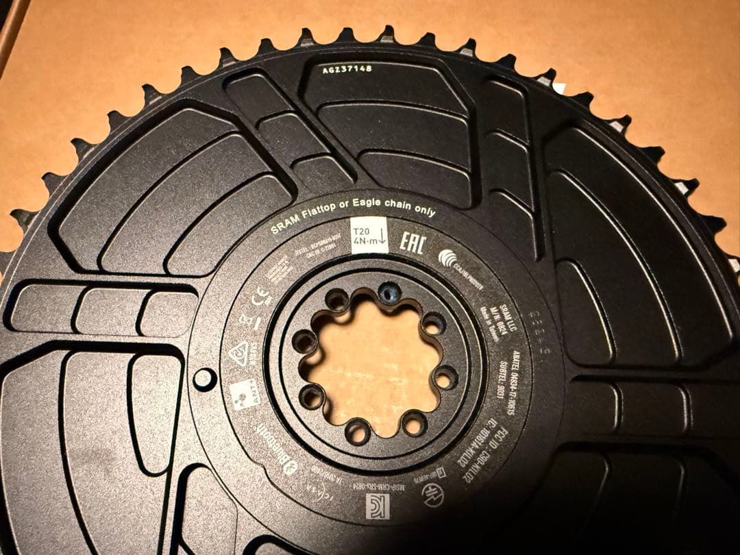 SRAM QUARQ RED AXS E1 AERO パワーメーター 50t