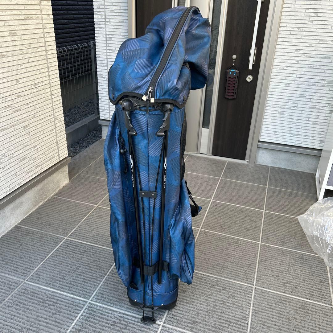 TIGORA MENS スタンド付きキャディバッグ