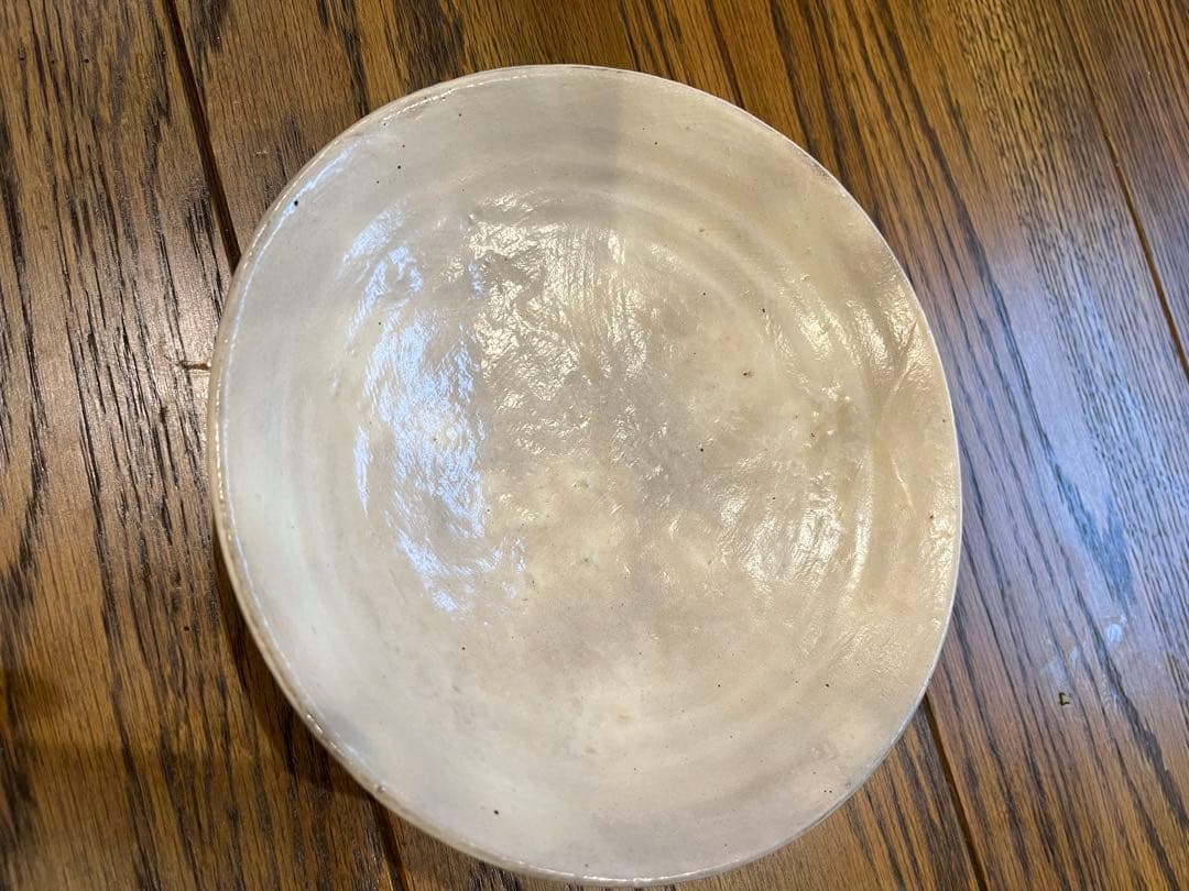 花岡隆　白磁　鉢？皿？
