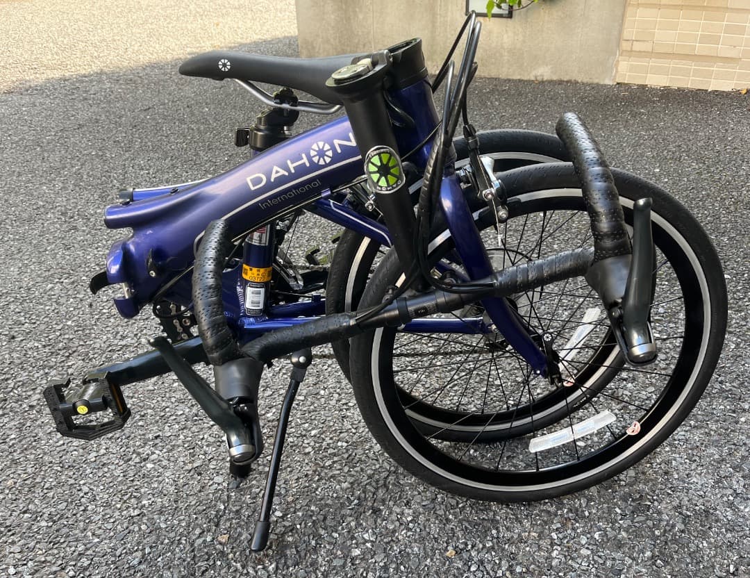 折りたたみ自転車本体　Dahon Visc Pro　2018年　ネイビー　中古