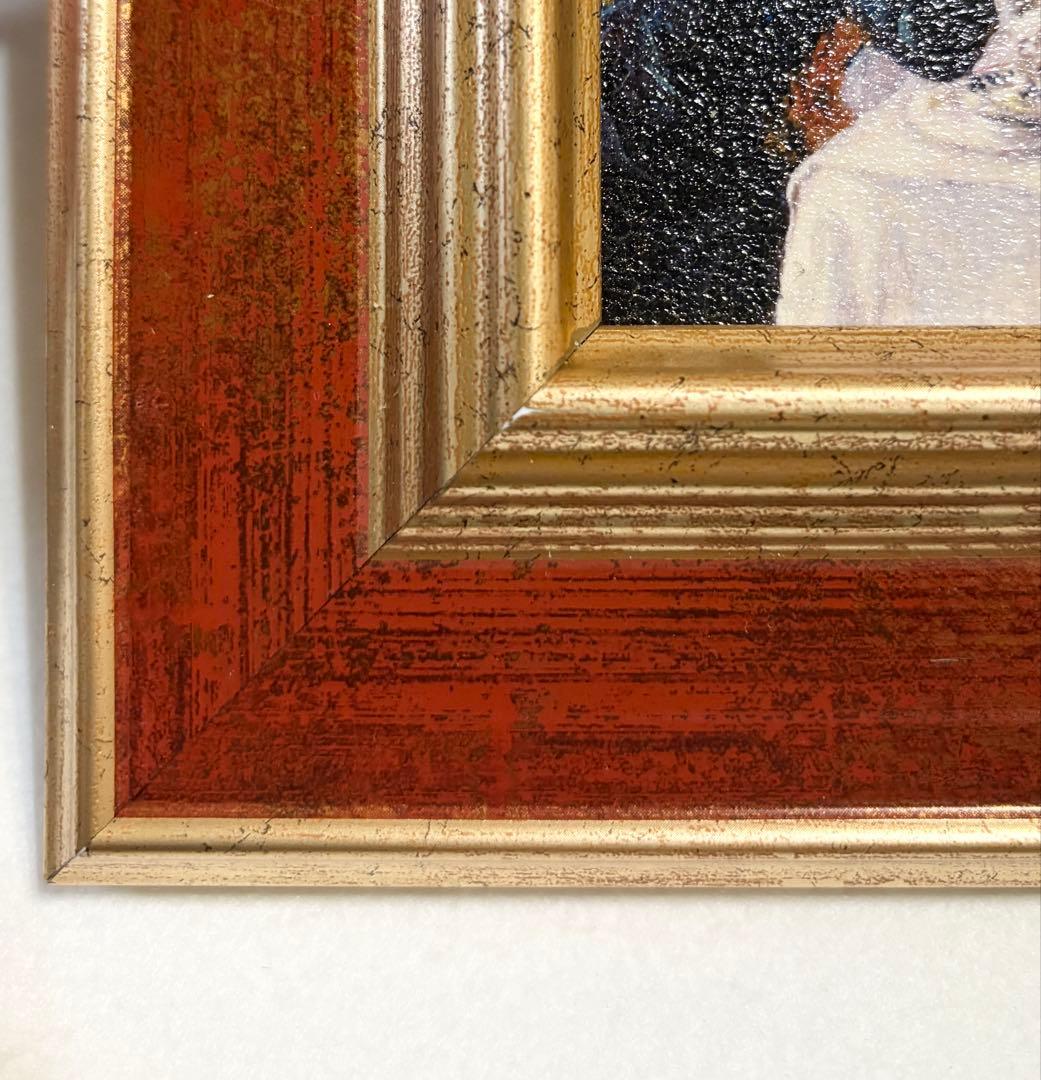ルノワール 舟遊びの昼食 絵画 額縁 公式 複製画 油絵風 印象派 名画