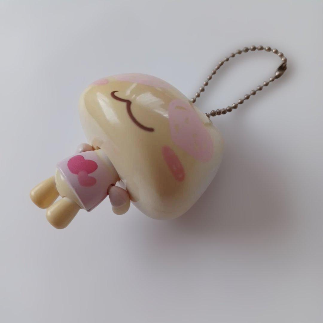 2008年　どこでもいっしょ　ゆらゆらキーホルダー　ハート　当時物　レトロ