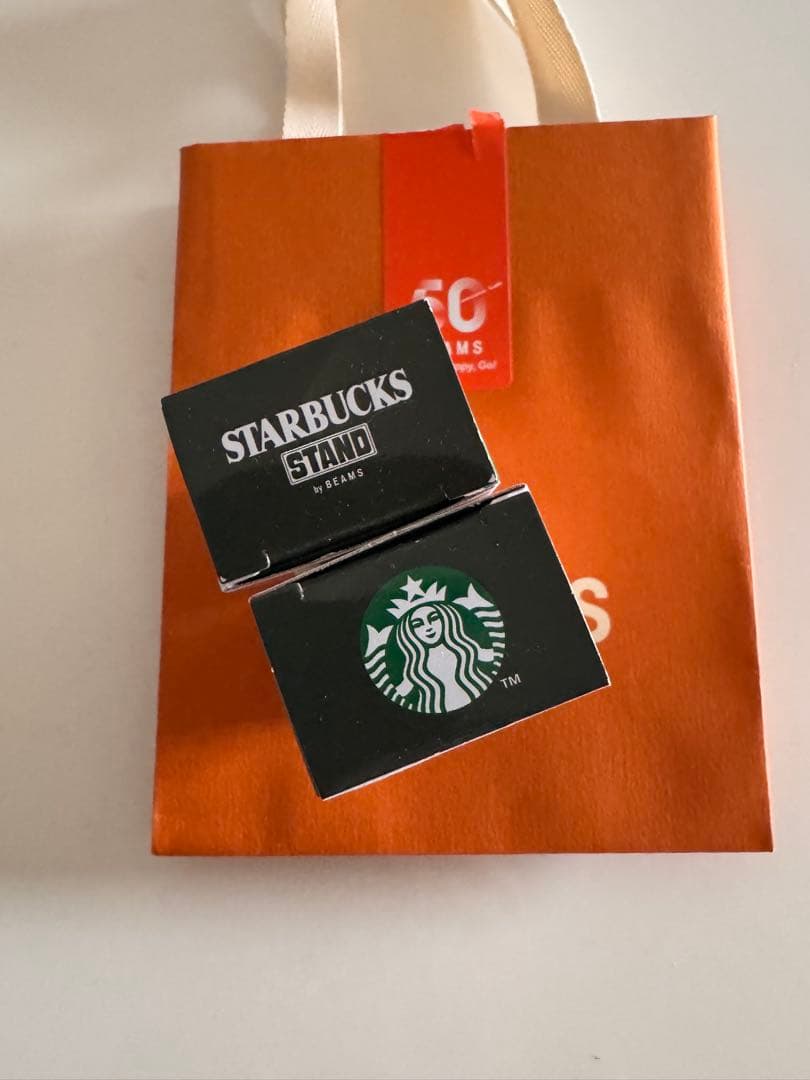 スターバックス ミニカー 2個セット 三菱ふそうキャンター