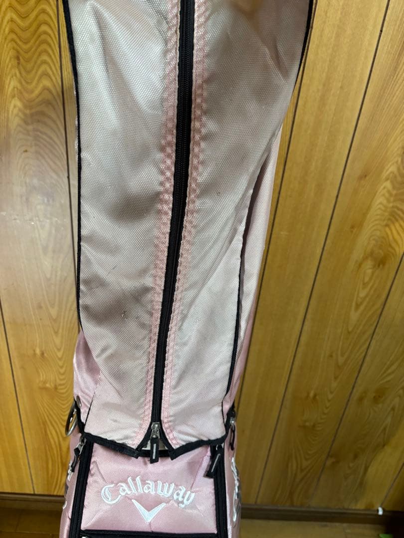 Callaway Solaire ゴルフバッグ ピンク/ホワイト