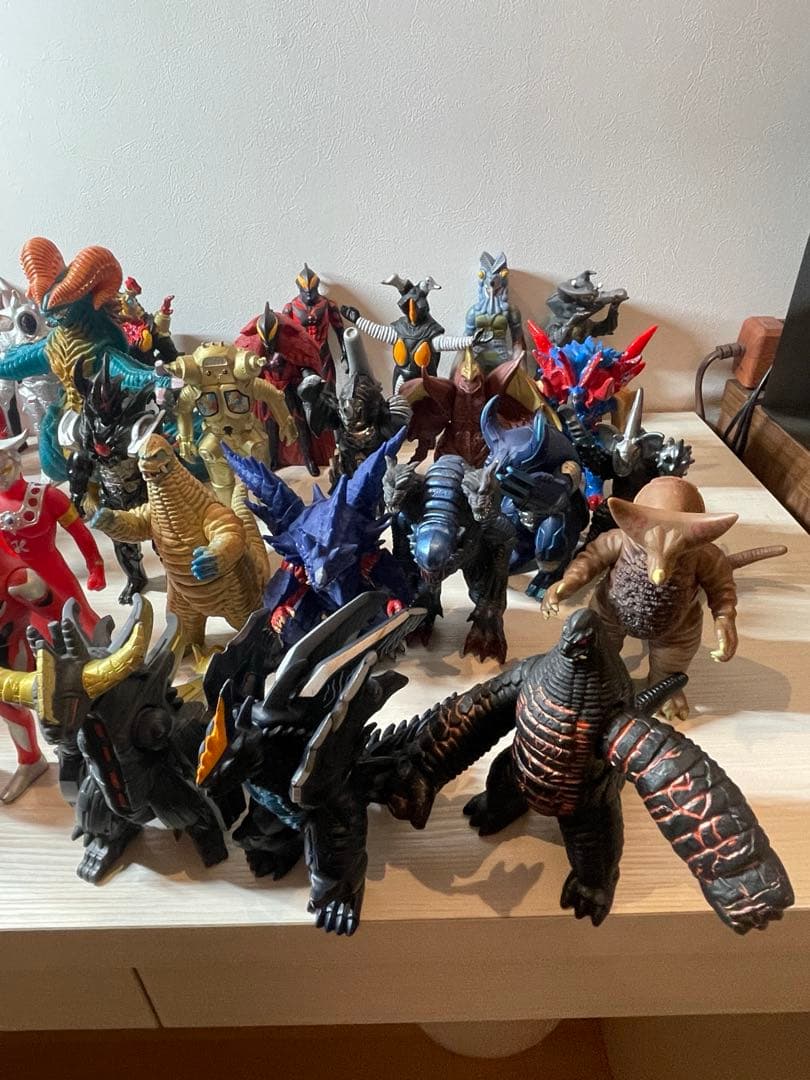 ウルトラマン　怪獣　ソフビ　まとめ売り50体