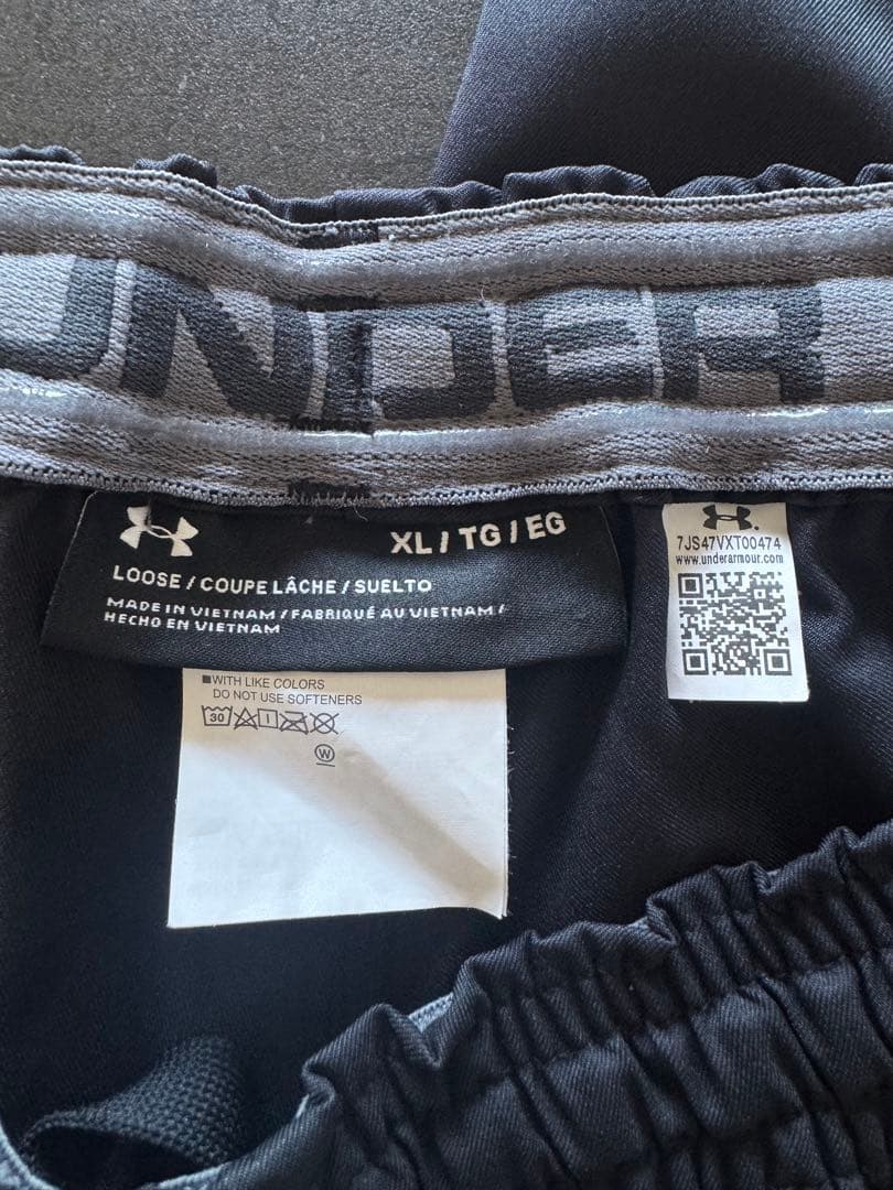 ⭐️UNDER ARMOUR⭐️ ピステパンツ sizeXL 黒