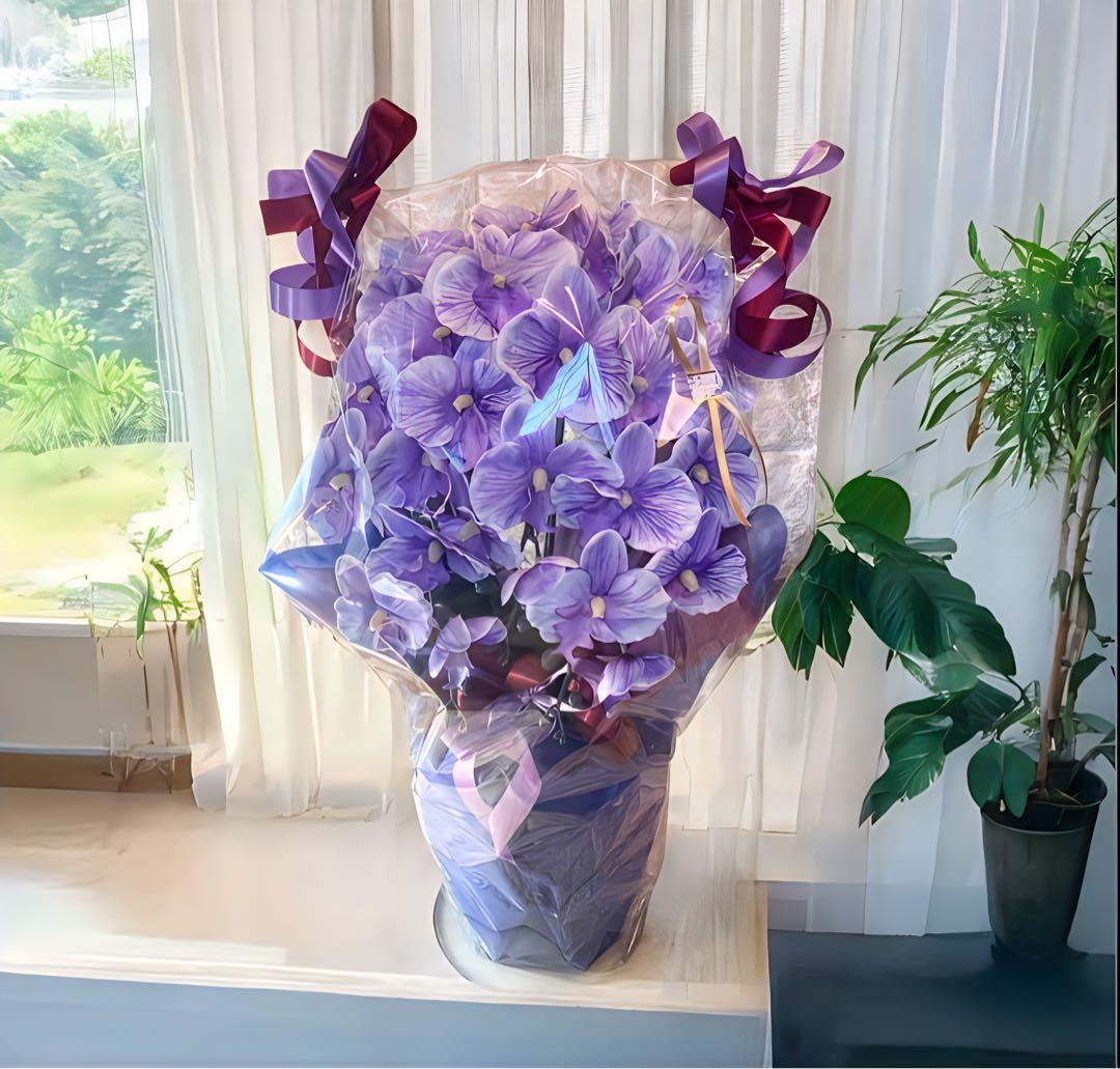 光触媒　人工観葉植物　ウォールグリーン　フェイクグリーン　胡蝶蘭6041