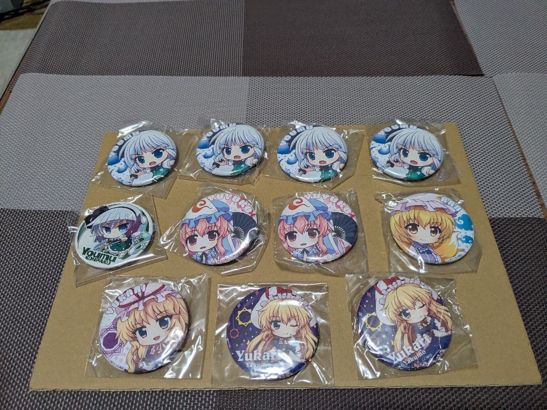東方project　缶バッチ　未使用品　まとめ売り