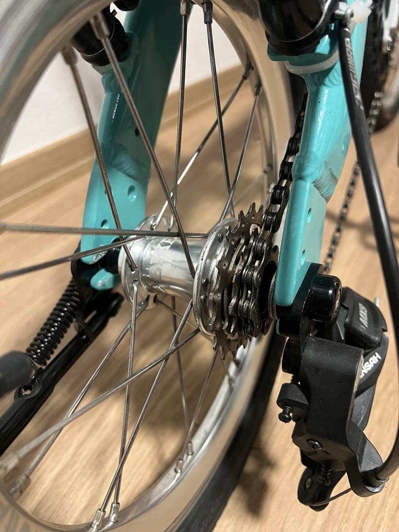 DAHON Dove / K3同類14インチ折りたたみ自転車変速付き子供大人兼用