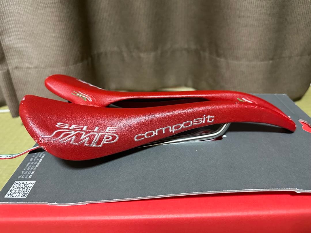 再値下げ‼️ Selle SMP comoposit レッド サドル