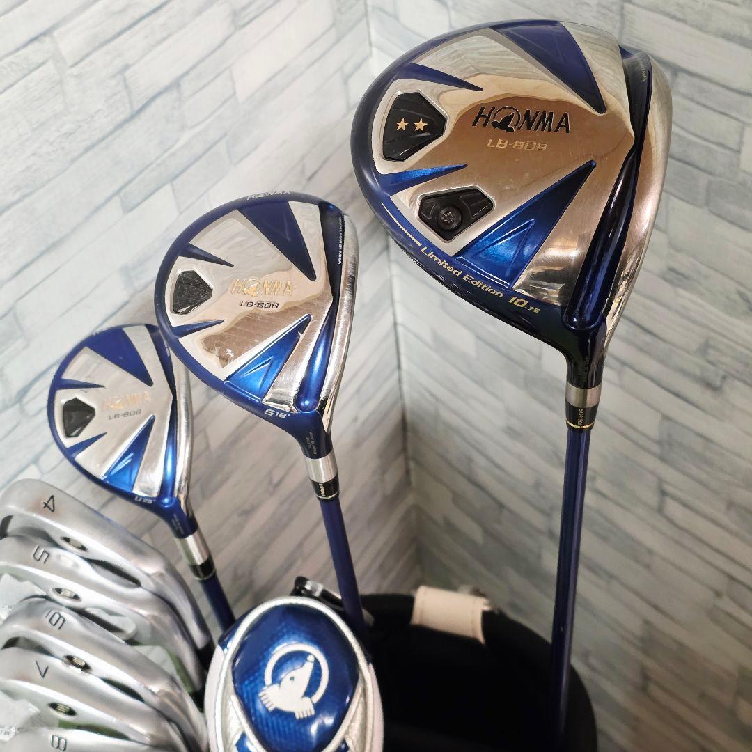 ホンマ HONMA LB-808 × BERES ゴルフクラブセット R 右
