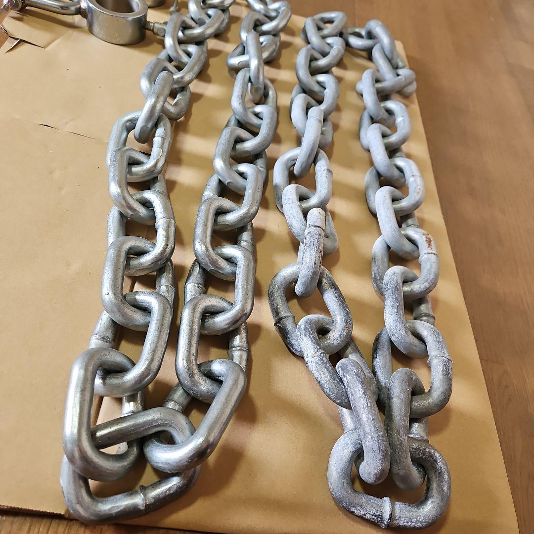 ジム チェーン トレーニング チェーン 筋トレ チェーン長145cm 2本