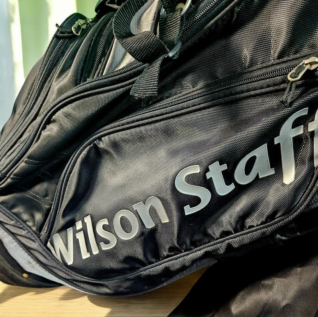 SU送料無料/美品　Wilson Staff スタンド式ゴルフ ブラック