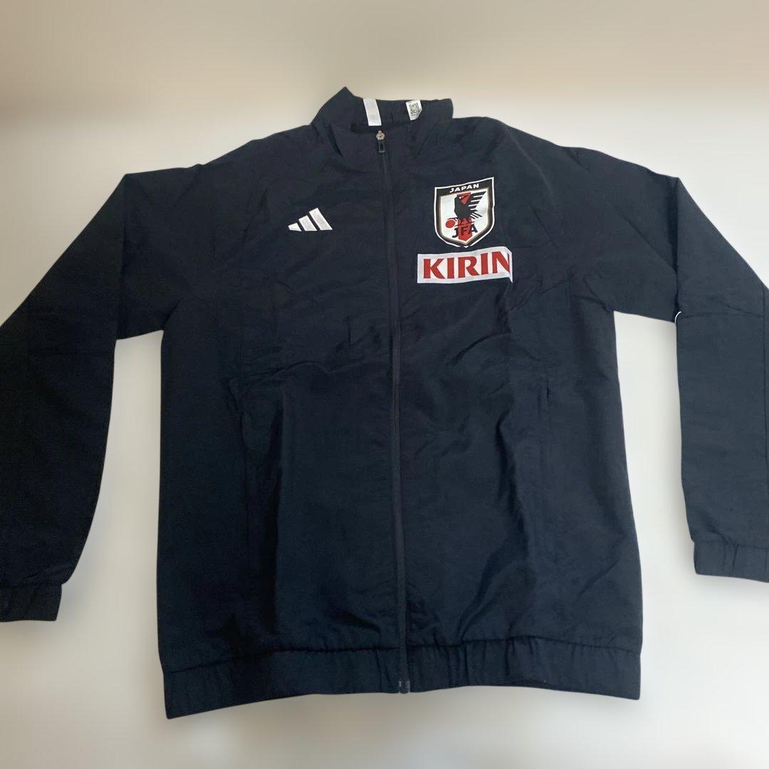 L サッカー日本代表　プレゼンテーションジャケット　KIRIN入り