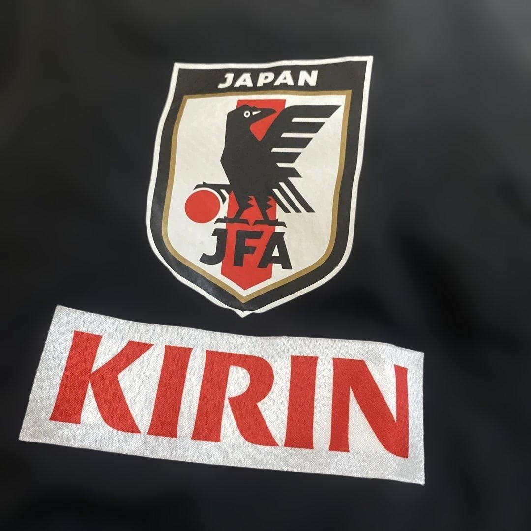 L サッカー日本代表　プレゼンテーションジャケット　KIRIN入り