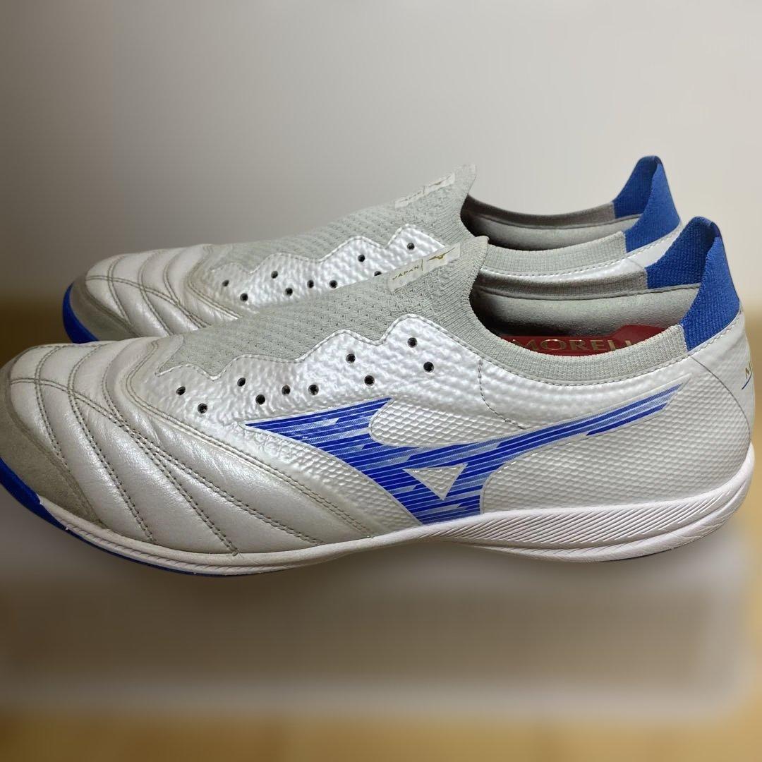 Mizuno Morelia neo4 β tf トレシュー　ブルー　ホワイト