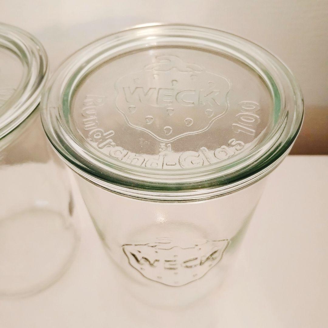 WECK　ウェック　MOLD SHAPE 750ml ＆ 500ml　各3点ずつ