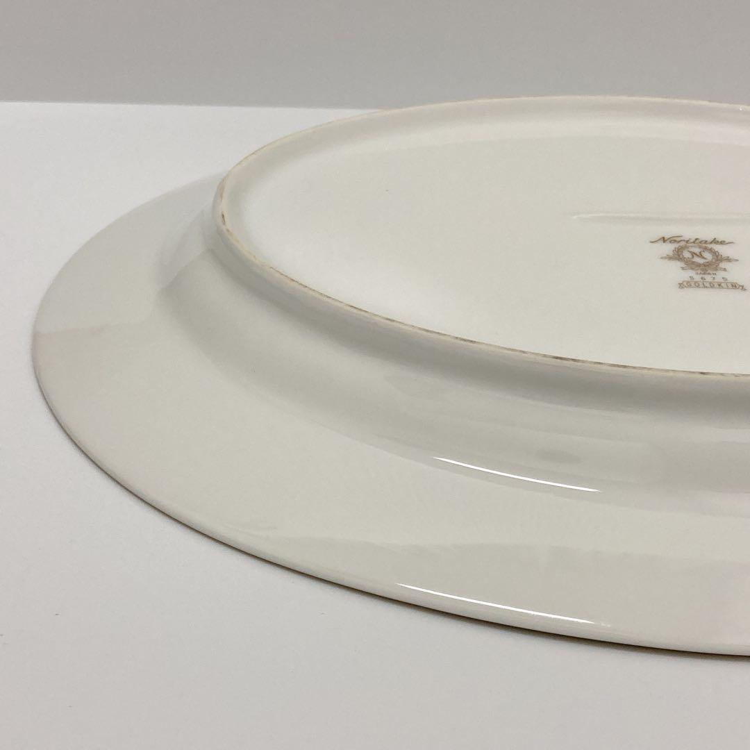 【美品】ノリタケ オーバル皿　大皿 GOLDKIN 廃盤品　5675
