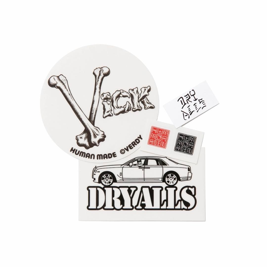 【未使用品】 HUMAN MADE × VERDY スケートボード ステッカー付