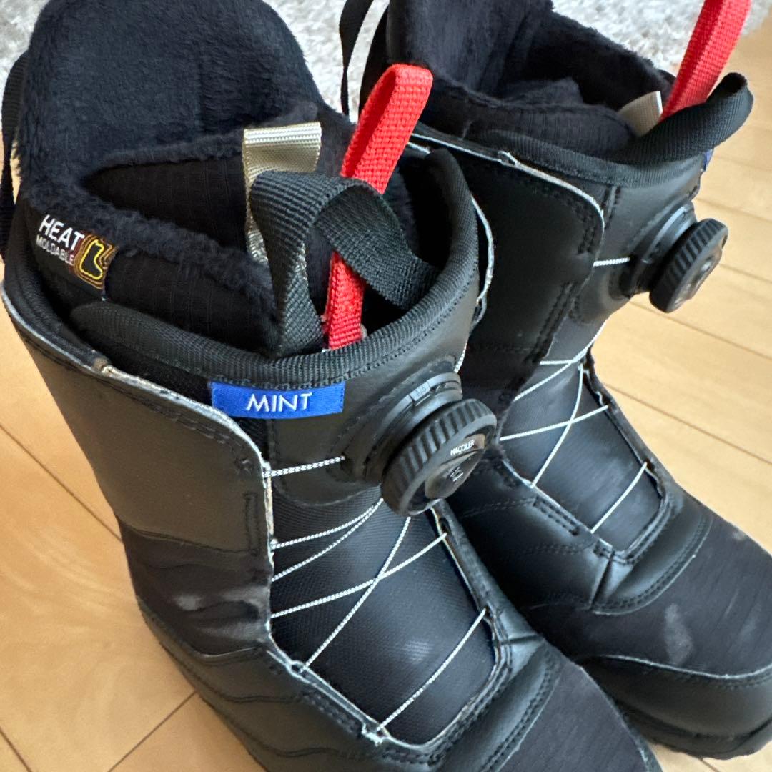 BURTON(バートン)MINT BOA WIDEブラック スノボブーツ 25㎝
