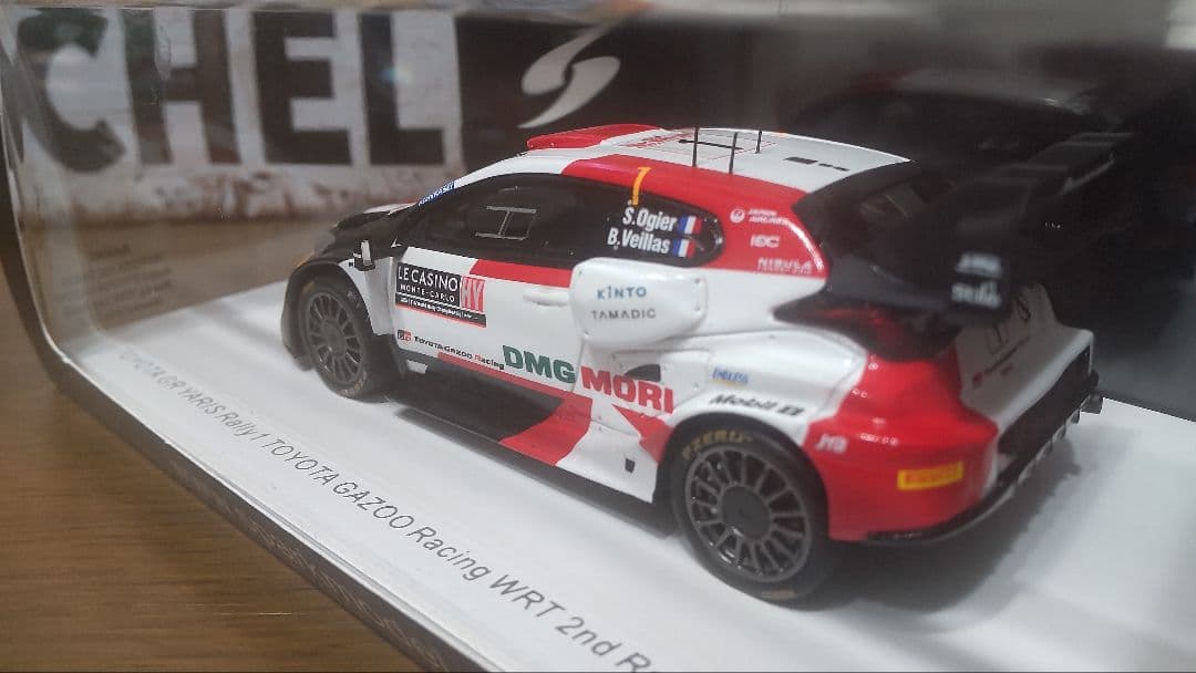 スパーク製.トヨタＧＲヤリス.ラリー１.２０２２年ラリーモンテカルロ仕様