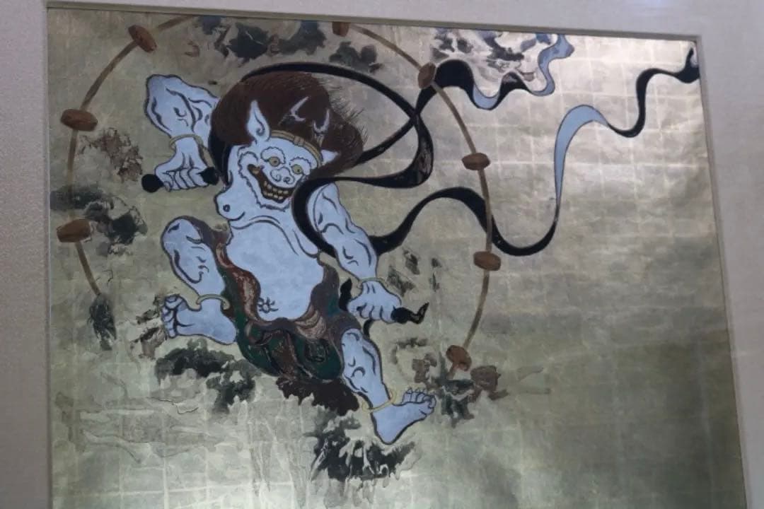 【絵画】俵屋宗達「風神図」「雷神図」2点セット