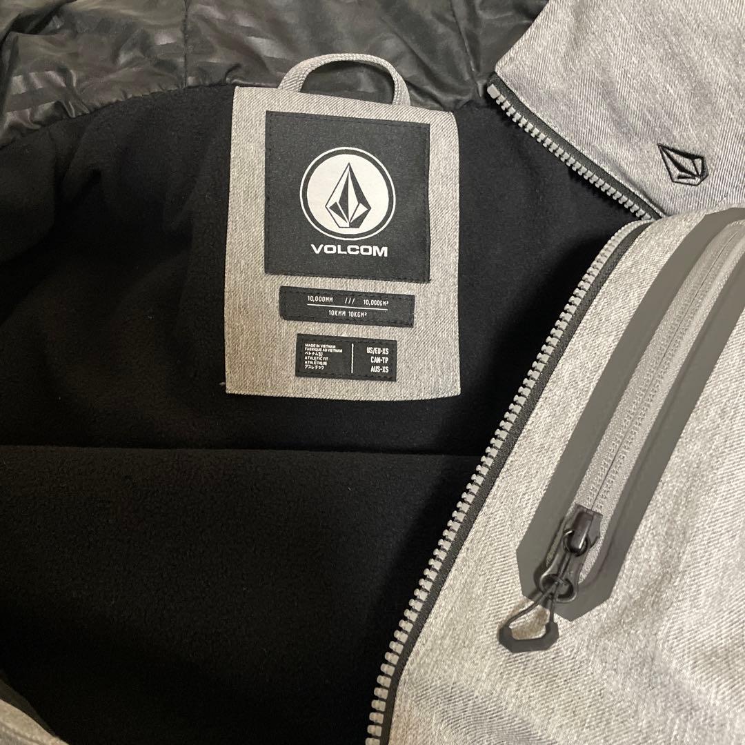 VOLCOM グレー ウィンタースポーツジャケット Lサイズ