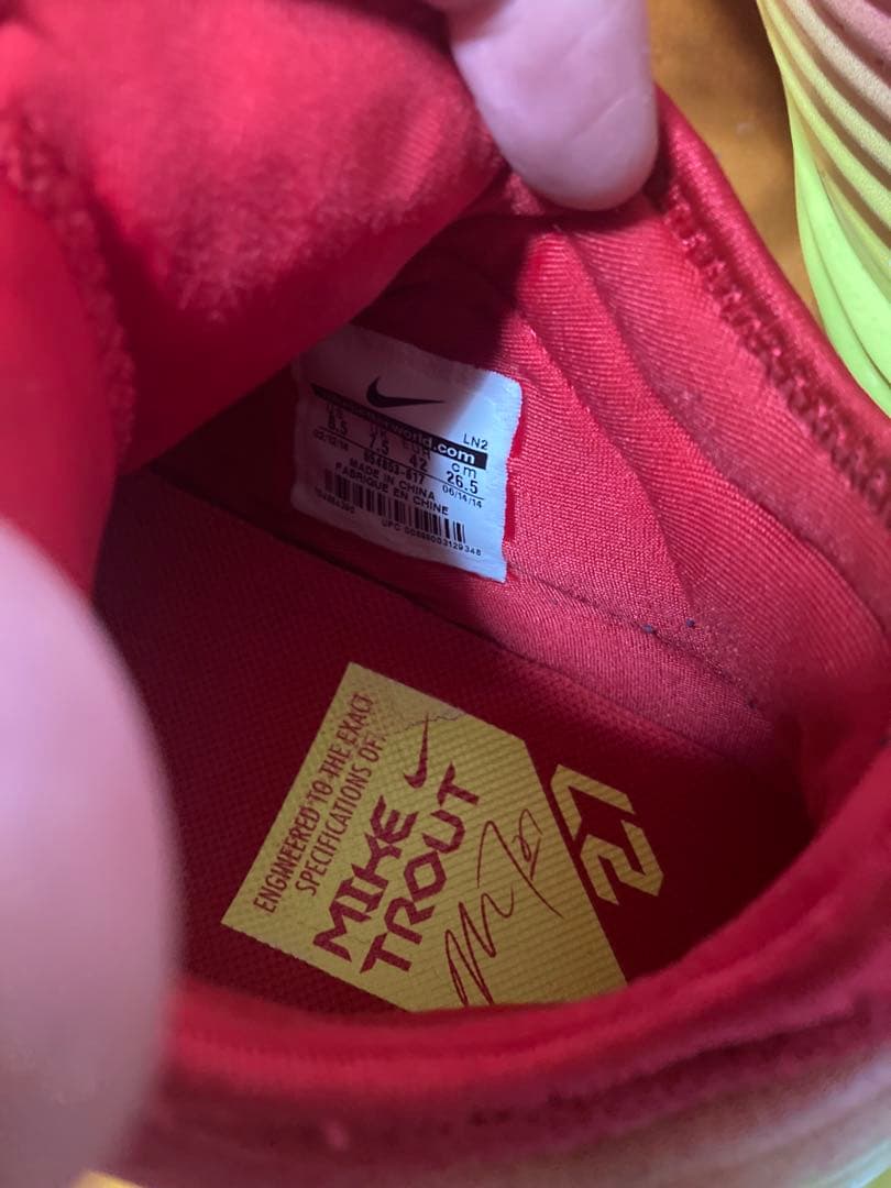 スパイク　野球　NIKE スパイク　26.5センチ　トラウト